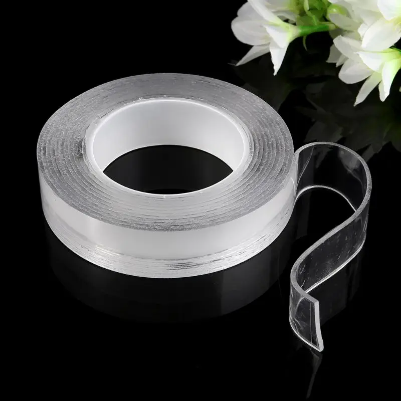 

Multifunctional Nano Tape No Residue Clear Super Stickiness Gel Grip Universal Adhesive Indoor Sticker Outdoor Recyclable C26