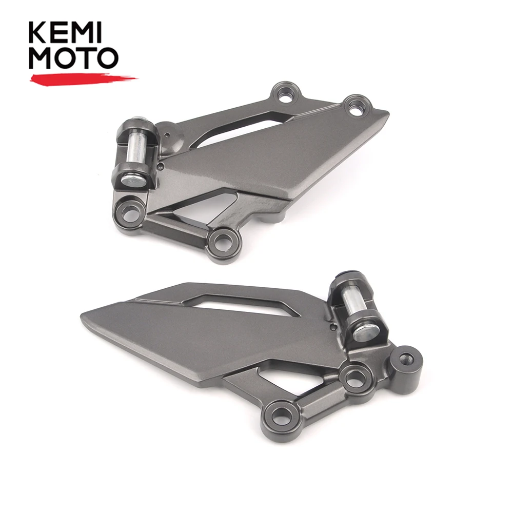 Передняя подножка KEMiMOTO для KAWASAKI NINJA 250 300 EX250R EX300 Z250 Z300 мотоциклетная педаль Peg