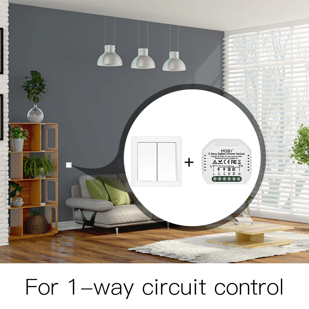 ZigBee 3.0, 1, 2, 3 Gang, Vida