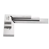 High quality 80*50mm 63*40mm Angle Square Broadside Knife-Shaped 90 Degree Angle Blade Ruler Gauge Blade Measuring Tool 2