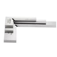 High quality 80*50mm 63*40mm Angle Square Broadside Knife-Shaped 90 Degree Angle Blade Ruler Gauge Blade Measuring Tool 2