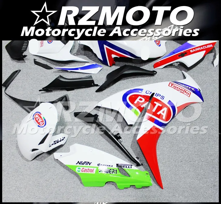 ABS мотоцикл обтекатель комплект для HONDA CBR1000RR 2012- год кузов литья под давлением Магазин № 0954