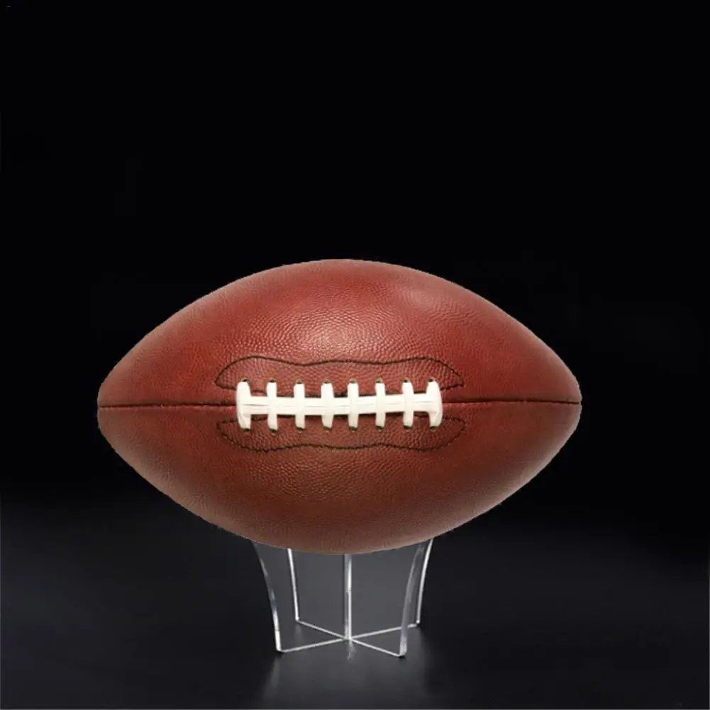 Acrylic Multi-function Basketball Ball Stand Display Holder Ball Rack Support Base Rugby Display Stand Football Bowling Ball