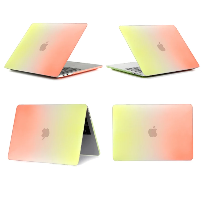 rainbow 3 Чехол для ноутбука Apple Macbook Mac book Air Pro retina New Touch Bar 11 12 13 15 дюймов матовый жесткий чехол для ноутбука Чехол 13,3 - Цвет: rainbow 3