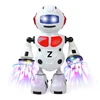Electronic Smart Space Dancing Robot Singing Music Cool LED Light Dance Robot Interactive Astronaut Toy boy girl friend toy Gift 4