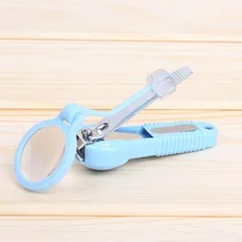 Детские кусачки для ногтей с увеличительным стеклом, карманная Кусачка для ногтей на палец, триммер, инструмент для маникюра, Уход за ногтями для детей, пожилых людей