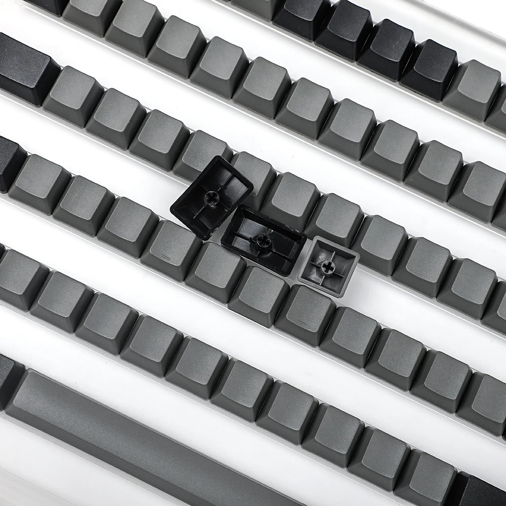 oem keycap pbt grosso em branco teclas de teclado mecânico keycool laptop