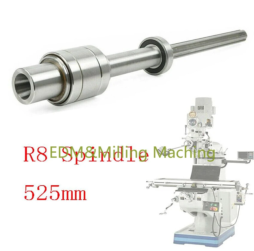 High Quality Milling Machine R8 Spindle + Bearings Assembly Taiwan