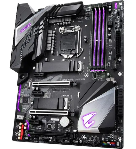 Новинка Материнская плата Gigabyte Z390 AORUS PROWIFI LGA 1151 DDR4 DVI VGA HDMI B360 материнская для