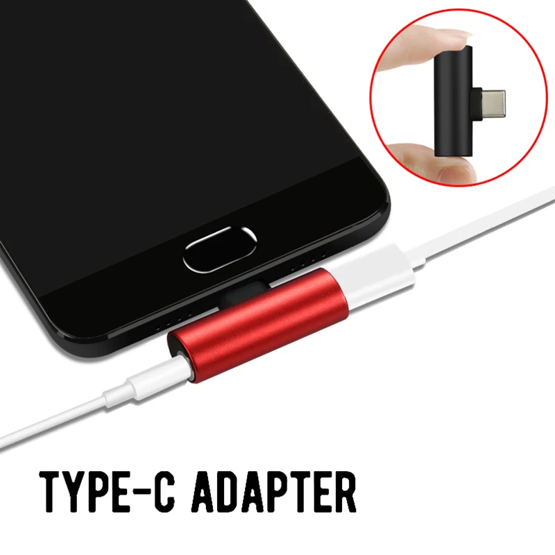 

Type C To 3.5MM Adapter Mobile Earphone Adapter For Huawei P30 Pro P20 Mate 20 Pro 10 USB C Headphone Audio Splitter Converter