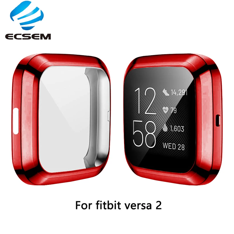  Protective cover for Fitbit versa 2 smart watch case full edged protector anti shock with screen fi - 4000268759788