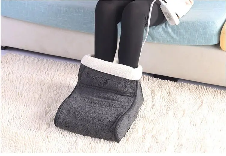 

Thickened Comfortable Foot Warmer Winter Blanket Electric Heated Warm Hot Shoes Super Soft electrothermal shoes warm mat