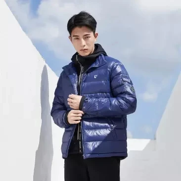 Xiaomi ULEEMARK men lightweight 90% white goose down jacket Waterproof Stand Collar Down Jacket Win