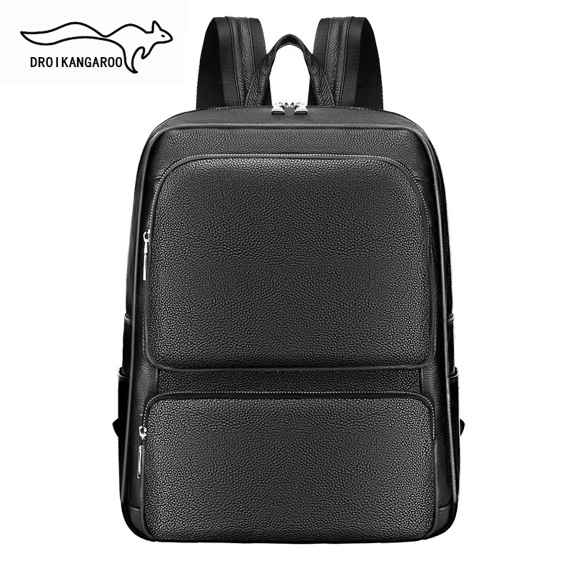 

Factory Direct Selling New Style Dermal Leather MEN'S Backpack Casual Korean-style Full-grain Leather Fashion Travel Backpack