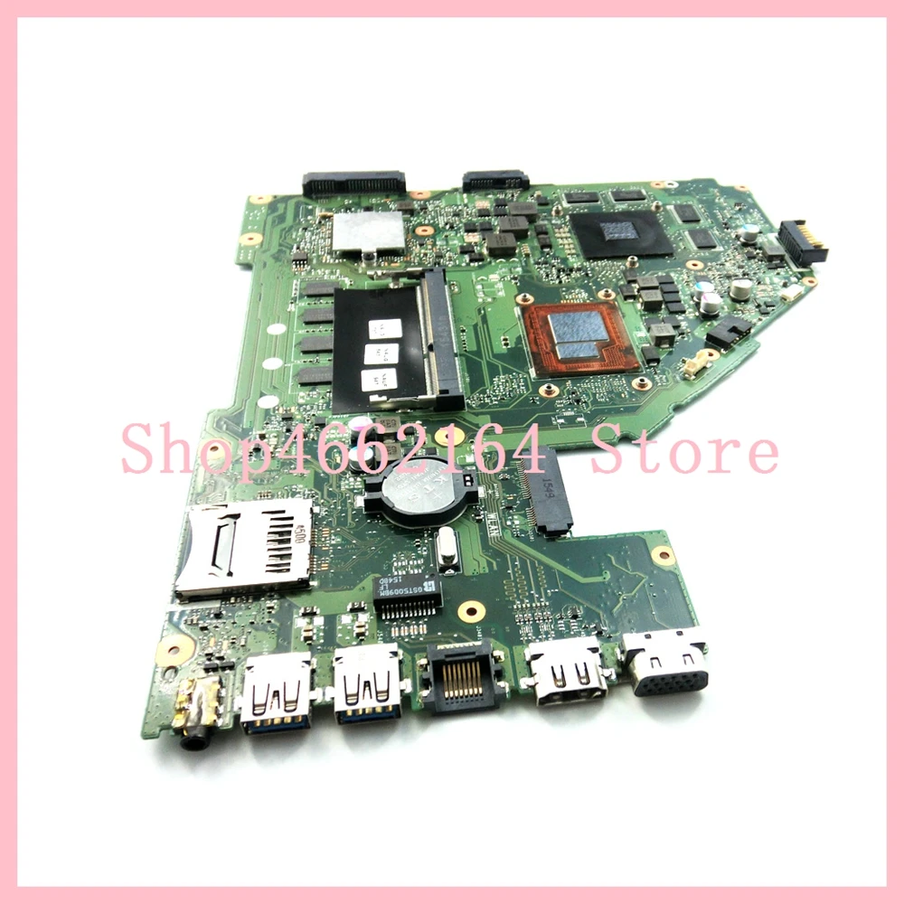  X550JX Mainboard 4GB RAM I7-4750HQ CPU GTX950M/4GB For Asus FX50J ZX50J A550J X550JK X550JD X550J X