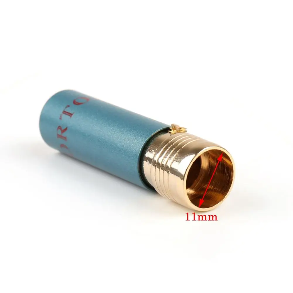 Areyourshop 20Pcs Wholesale Gold Plated Copper Ortofon 8NX RCA Plug Audio Headphone Adapter