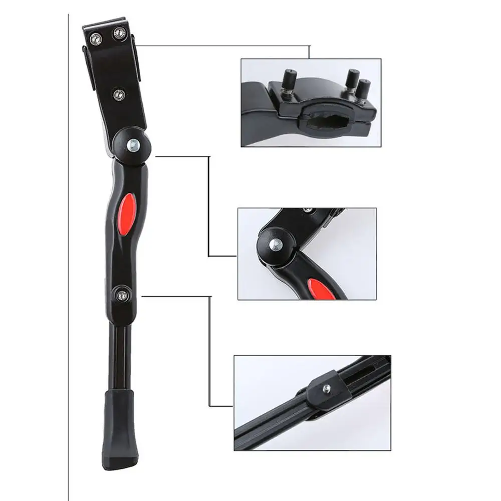 Регулируемая поддержка велосипеда MTB дорожный велосипед kickstand стойка для парковки боковая подставка для катания на горном велосипеде Запчасти Аксессуары