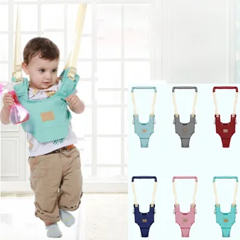 

Baby Toddler Handheld Walker Helper Leash Children Safe Walking Harness Belt Assistant Infant Kid Safe Harness Assistant