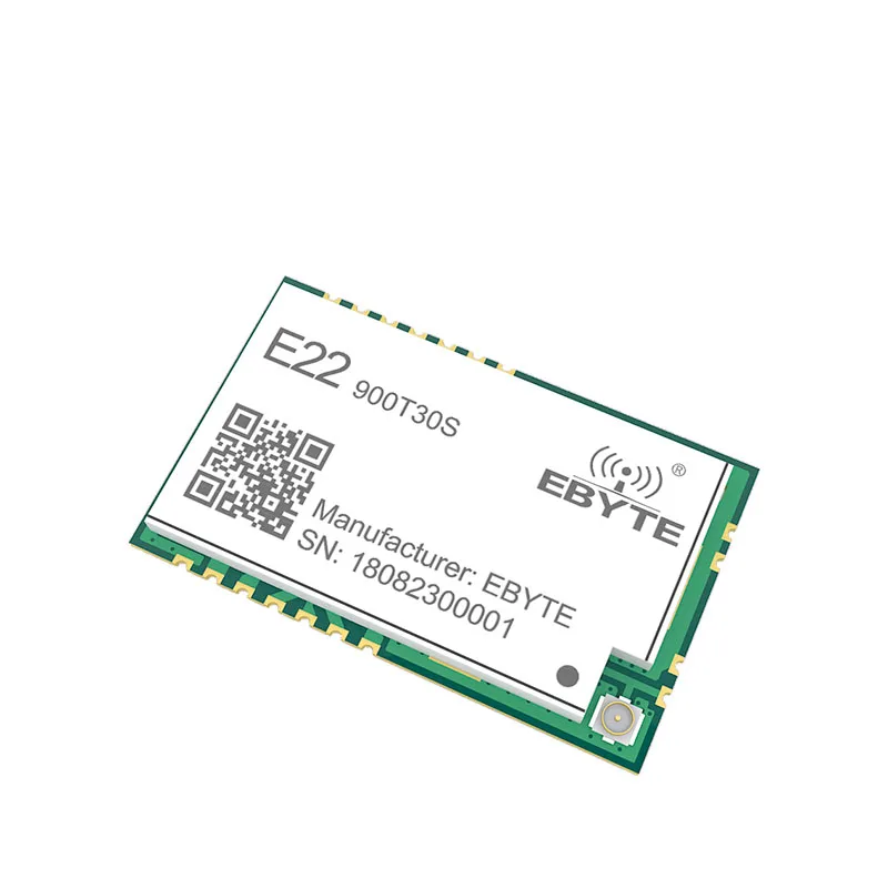 E22-900T30S SX1262 1 Вт UART LoRa TCXO 915 МГц модуль беспроводной модуль 868 МГц длинный диапазон IoT SMD IPEX передатчик интерфейса
