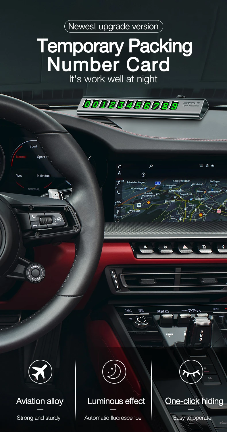 Temporary Parking Card (3)