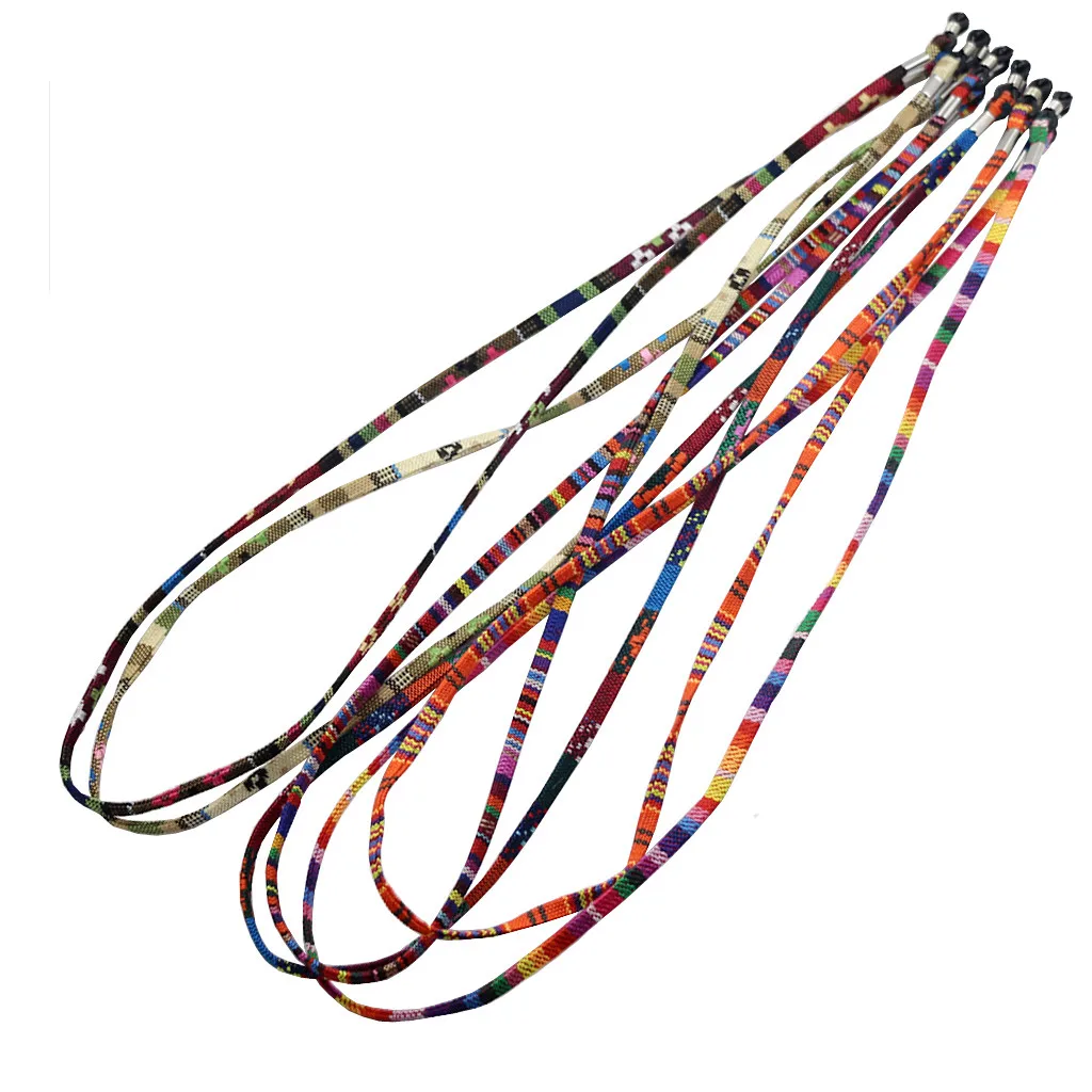 5pcs Eyeglass String Lanyard Holder adult Cotton Blend Sunglasses Neck Cord Strap kids eyewear chain