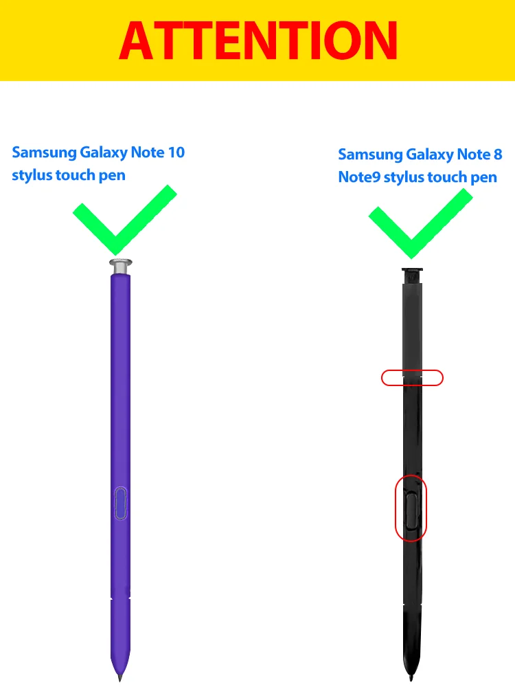 Ручка для сенсорного экрана для samsung Galaxy Note 10 сенсорная ручка емкостная ручка для samsung Galaxy Note 9 стилус для Galaxy Note 8