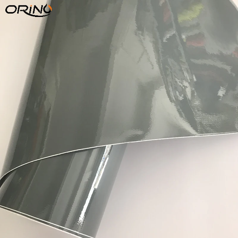 Cement Gray Gloss Car Wrap Foil Sticker-4