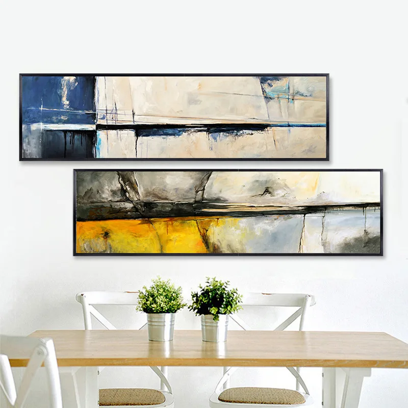 

Minimalist Modern Living Room Abstract Decorative Painting Nordic Sofa Wall Painting Modern Home Improvement Bedside Hanging Pai