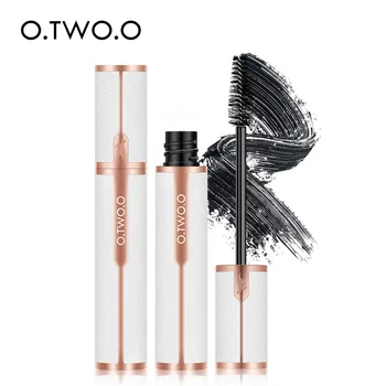 

O.TWO.O gold silk satin mascara thick and long waterproof mascara without smudging two brush heads