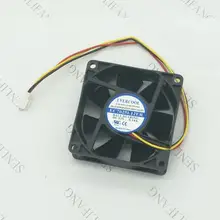 Для 70 мм вентилятора EC7025L12ER для EVERCOOL 7025 DC12V 0.14A трехпроводный бесшумный теплоотводящий вентилятор