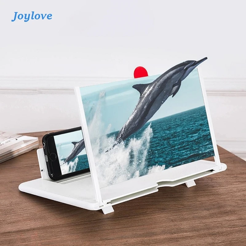 JOYLOVE 12 дюймовый 3D экран для телефона увеличительный дизайн увеличение видео