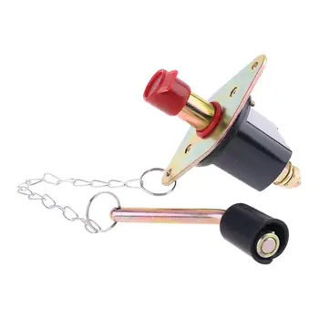 

Battery Isolator Switch Cut off Heavy Duty Power Kill With Metal Key 12V 200A 04