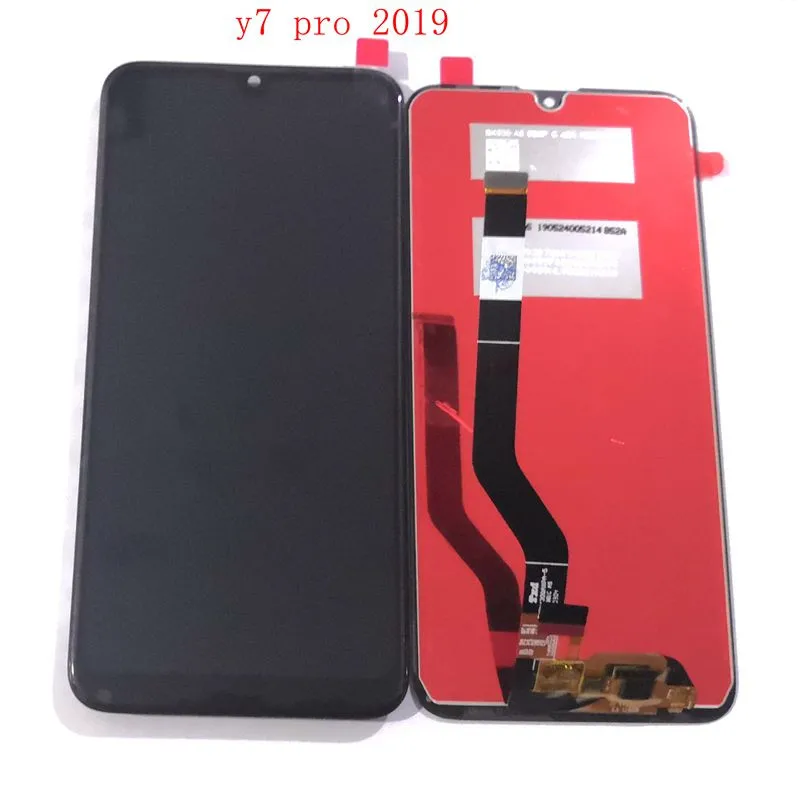 ЖК-дисплей 6 3 дюйма для Huawei Y7 pro 2019 сенсорный стеклянный дигитайзер