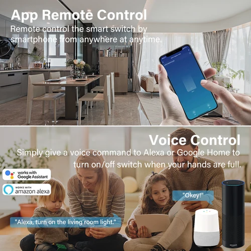 Tuya Zigbee / Wifi 미니 스마트 스위치 2 웨이 컨트롤 16A 스위치 스마트 홈 차단기 센서 Alexa 및 Google 홈 앨리스와 함께 작동 2