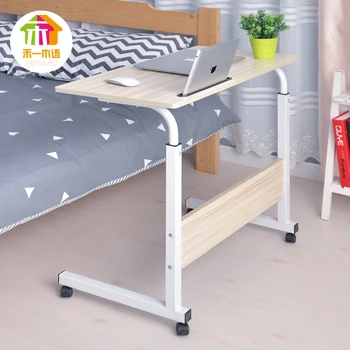

Mobile easy lift laptop table bed desk placed with mobile lazy table bedside computer table