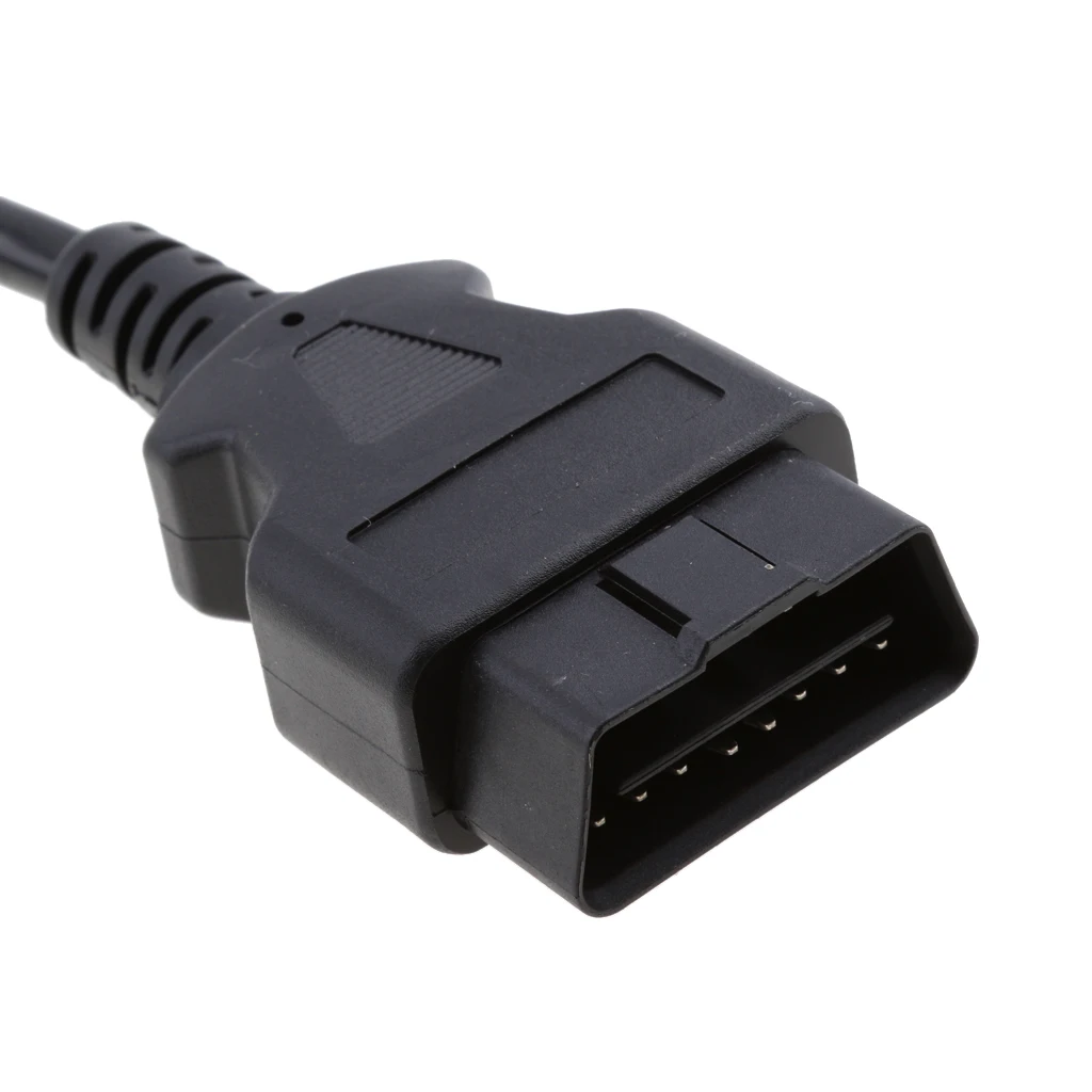 OBD2 16-Pin Male to Female Extension Cable Connector Plug Wire 3m 9.8ft