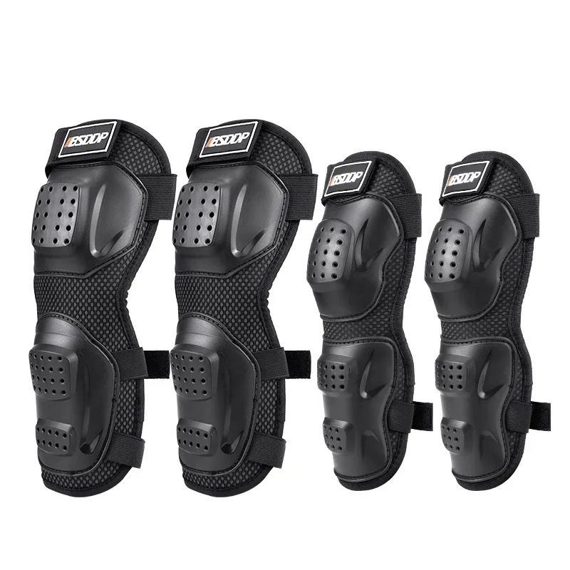 

BSDDP Motorcycle Knee Protector Moto Protection Guards Motocross Knee & Elbow Pads Kit Motorcycle Knee Pads Racing Equipment