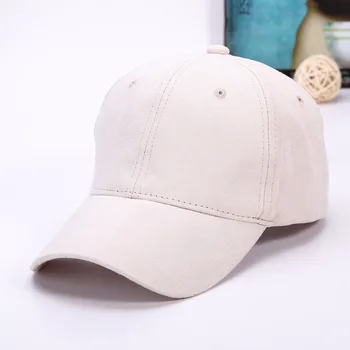 

New casual baseball cap Korean macaroon solid-colored cap sunhat