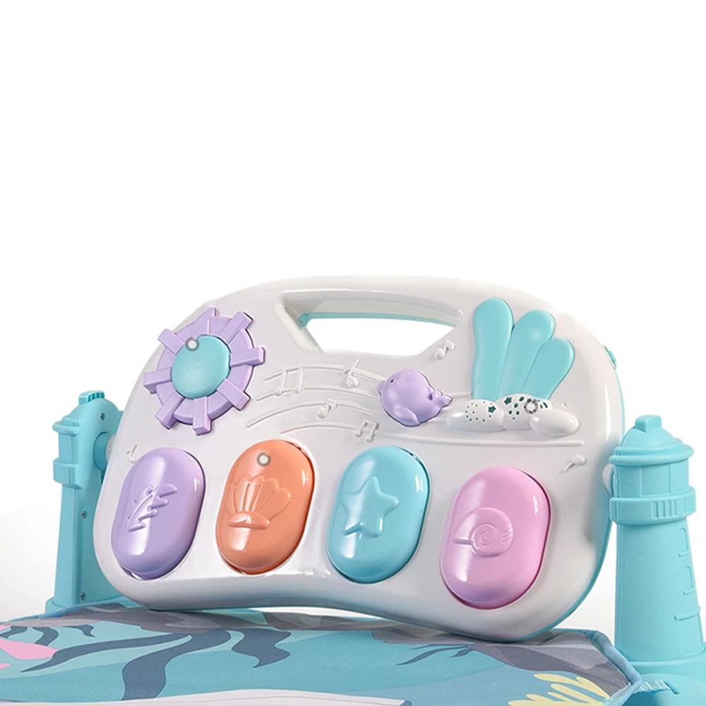 Baby Play Mat Educational Puzzle Carpet With Piano Keyboard Musical Animal Baby Gym Crawling Rug Toys 4