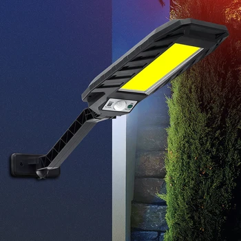 

LED Wall Solar Lamp Garden Outdoor Path Automatically Remote Control Waterproof Recharging Fence Landscape Night Light