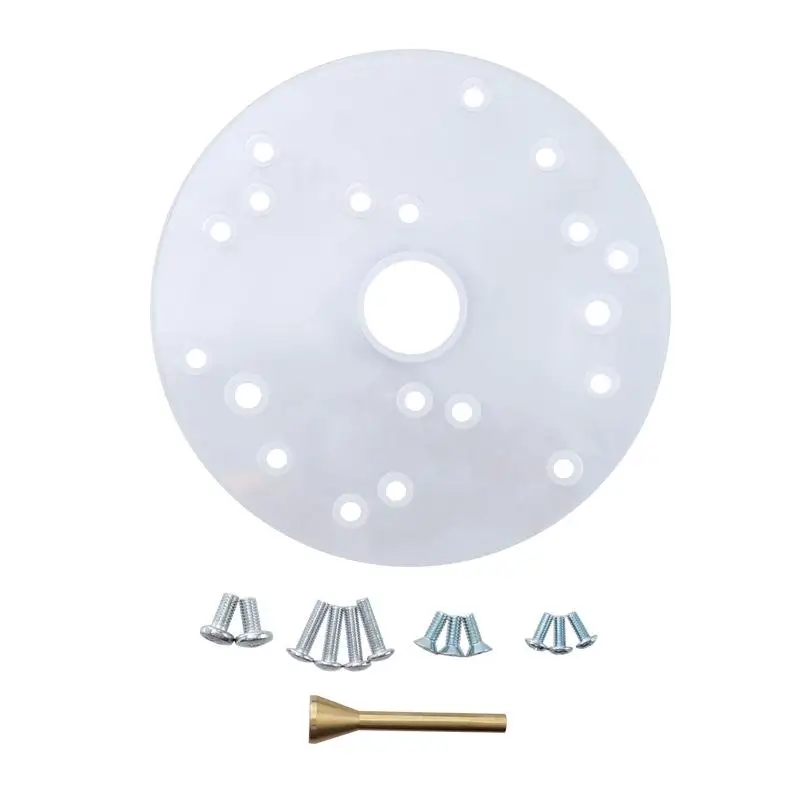 

Universal Router Base Plate Template Guides Woodworking Milling Machine Base