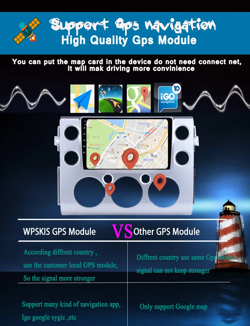 Discount For FJ CRUISER 2007 - 2018 Car radio audio stereo 4G + 64G Android 9.1 with 4G Lte wifi video Player gps HU support dab dvr cam 6