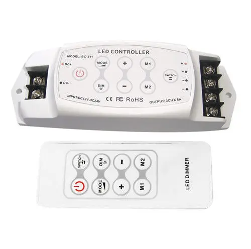 BC-311RF Bincolor DC12V-24V CV LED pwm dimmer touch type 2 buyers | Лампы и освещение
