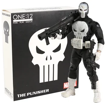 

Mezco The Punisher One:12 PVC Action Figure Collectible Model Toy