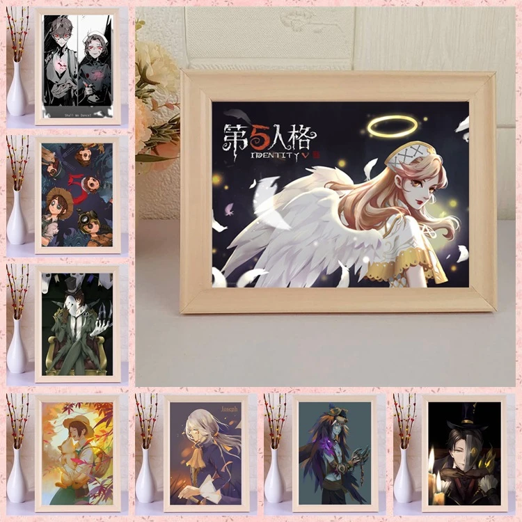 アニメアイデンティティvアニメ配置またはハング額縁絵画装飾絵画 Null Aliexpress