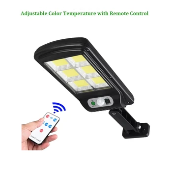 

solar light lamp floodlight reflector Wireless Wall Outdoor Waterproof Control Garden Street Security NightPowered remote contro