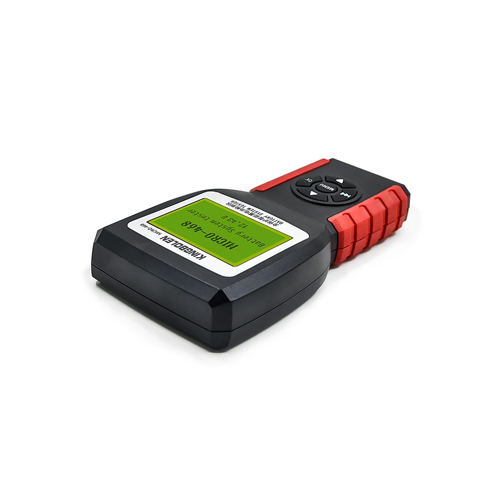 KINGBOLEN MICRO-468 автомобиля тестер системных батарей для 12v и 24v Системы multi-язык micro 468 для SOH SOC CCA ИК