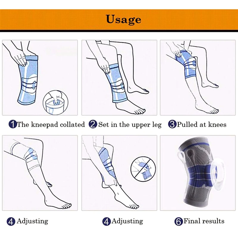 Elastic-Knee-Support-Bracket-Kneecap-Adjustable-Patella-Knee-Pad-Basketball-Safety-Sh