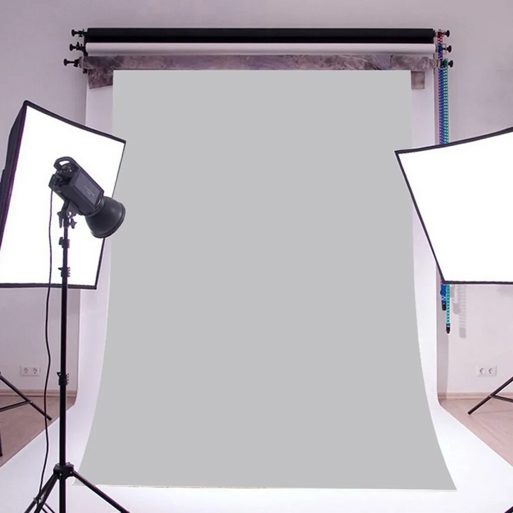 150x90 см зеленый экран для фотосъемки полиэстер хлопок белый серый однотонный
