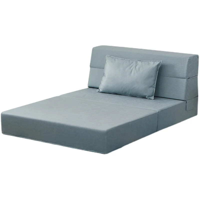 

High Density Folding Foam Mattress Lunch Break Floor Sleeping Mat Technology Fabric Office Seat Cushion Mat Customization